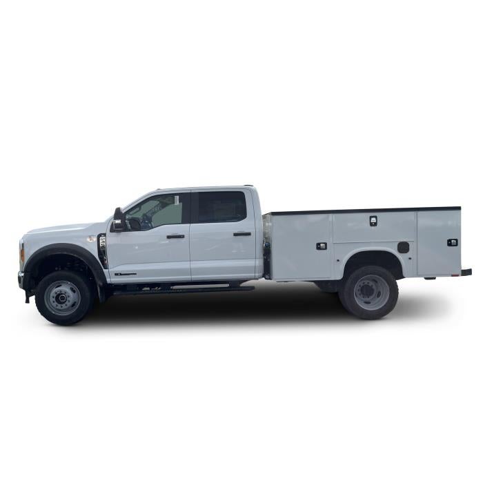 2026 Ford F-450 XL in Oxford White — front three-quarter view