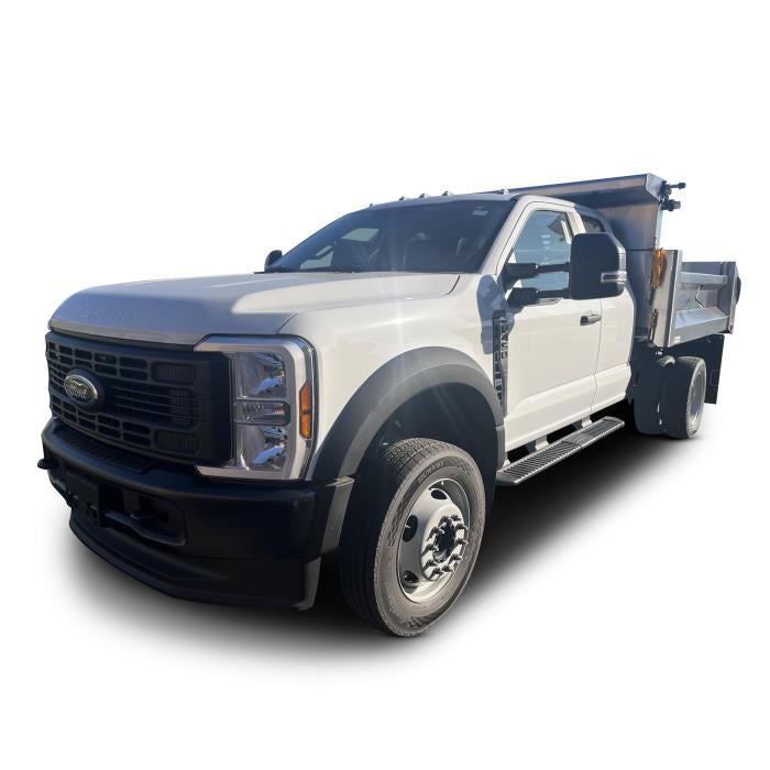 2026 Ford F-450 XL in Oxford White — front three-quarter view