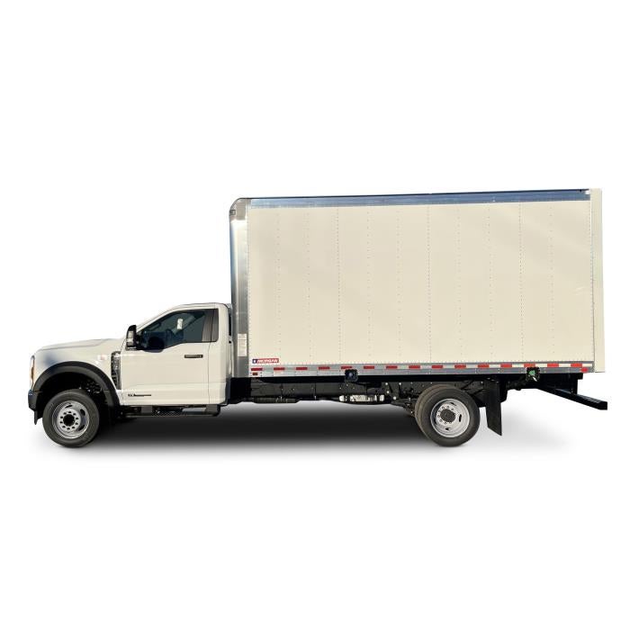 2026 Ford F-550 XL in Oxford White — front three-quarter view