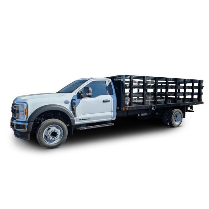 2026 Ford F-550 XL in Oxford White — front three-quarter view
