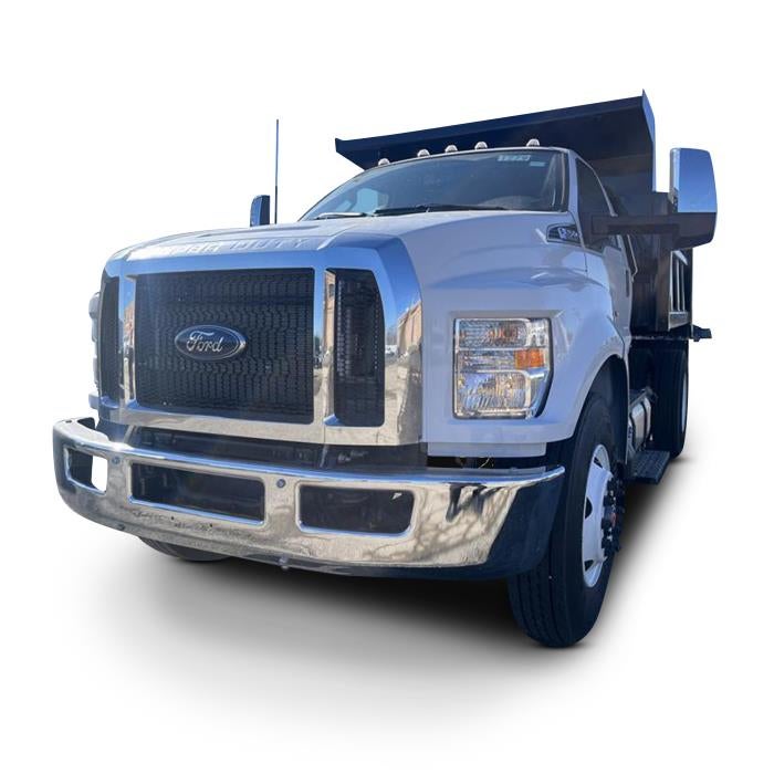 2026 Ford F-750 Standard in Oxford White — front three-quarter view