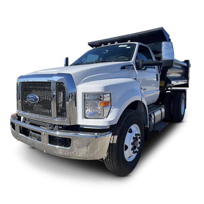 2026 Ford F-750 Standard in Oxford White — front three-quarter view