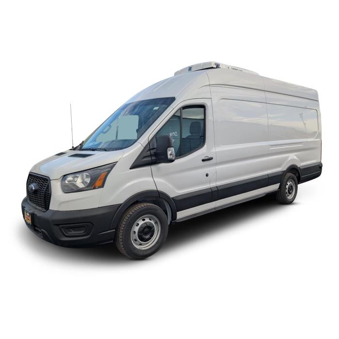 2026 Ford Transit-350 XL in Oxford White — front three-quarter view